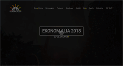 Desktop Screenshot of ekonomalia.pl